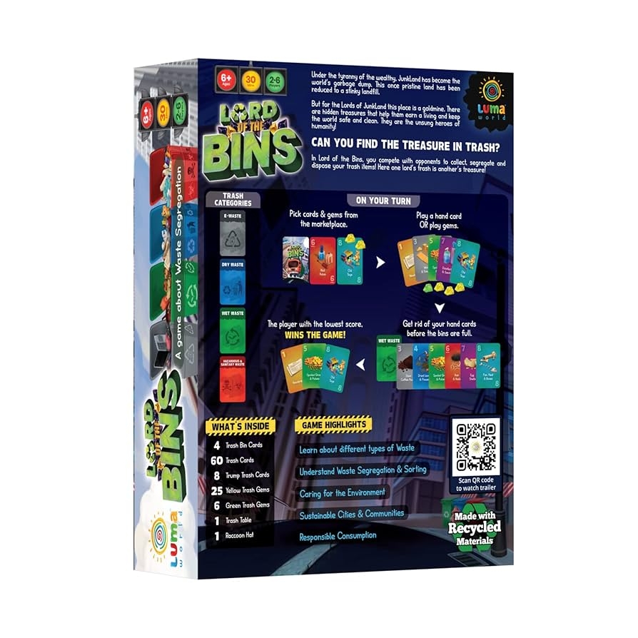 trash can card game