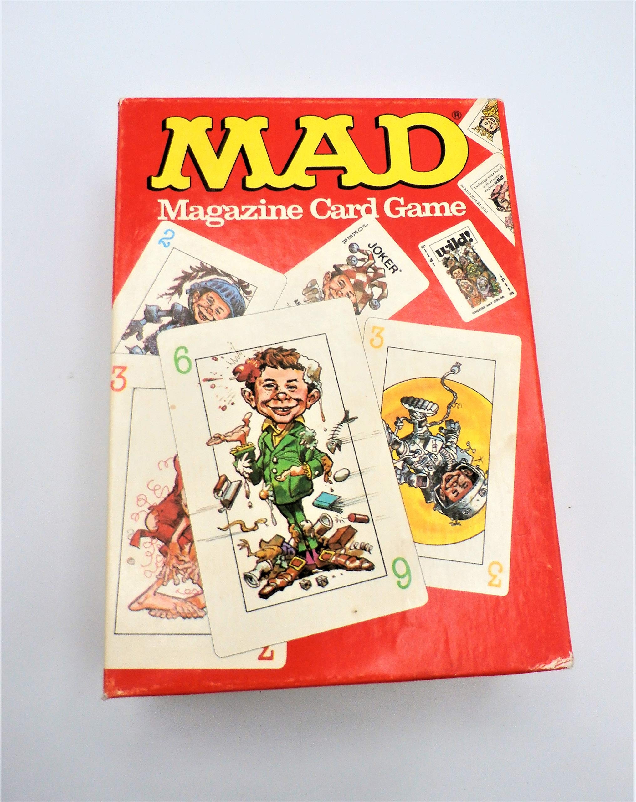 Amazon Mad Magazine Card Game Alfred E Neuman Toys Games
