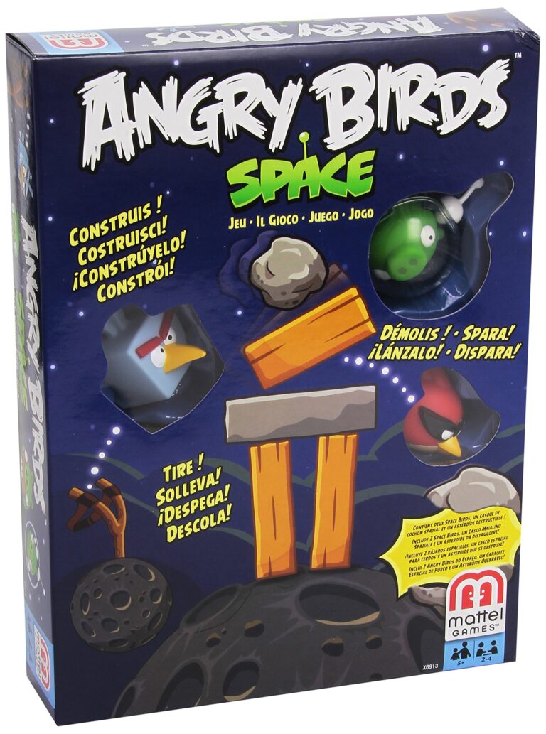 Amazon Mattel Games Angry Birds Birds In Space Game Toys Games