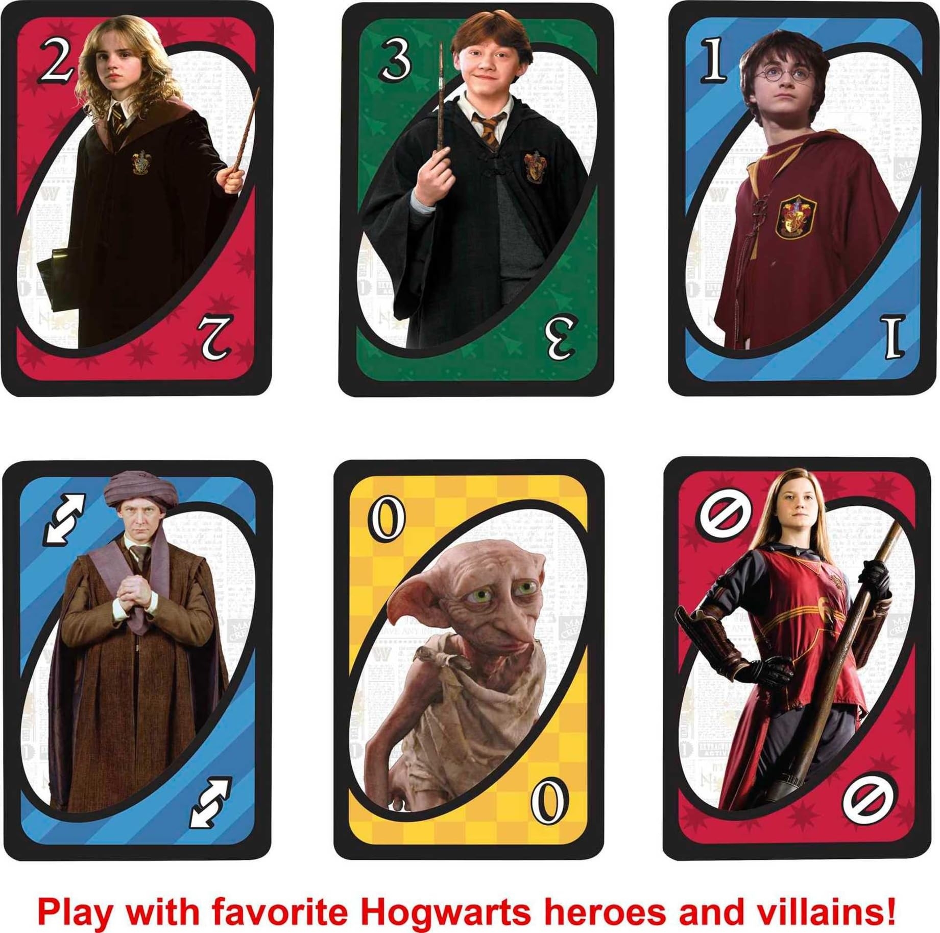Amazon Mattel Games UNO Harry Potter Card Game In Storage Tin For Kids Adults Parties Collectible Deck Based On Popular Series For 2 To 10 Players Toys Games