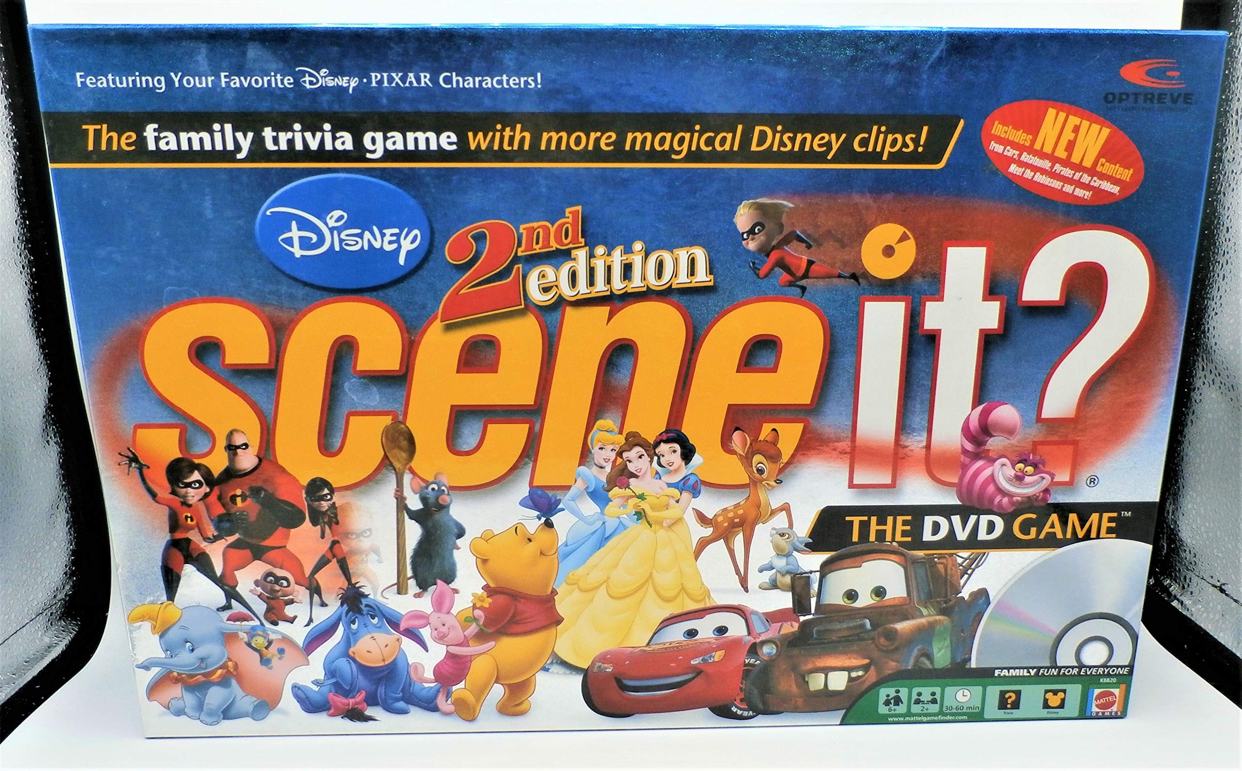 Amazon Mattel Scene It DVD Game Disney 2nd Edition Toys Games