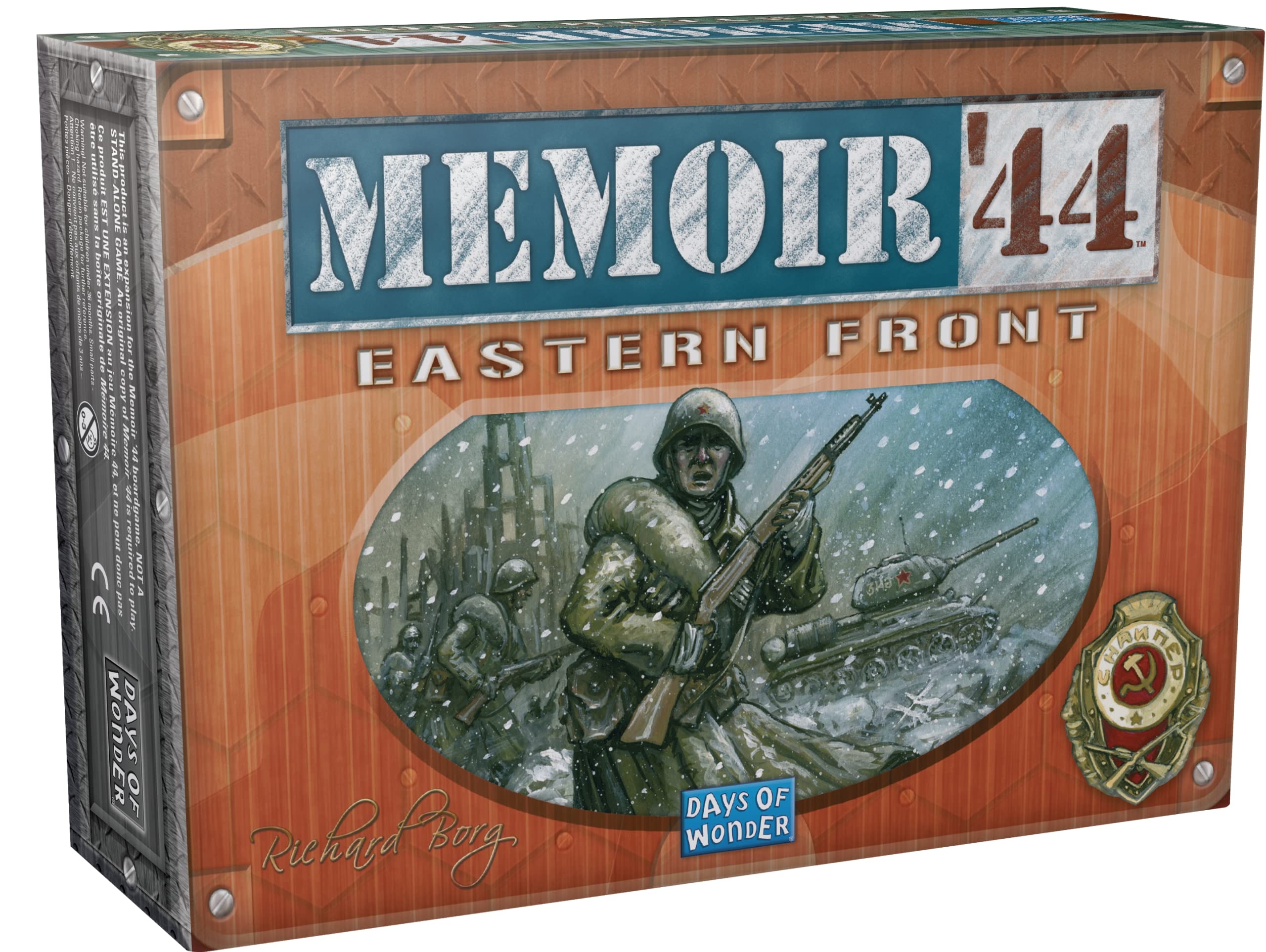 Amazon Memoir 44 Eastern Front Board Game EXPANSION Experience Fierce WWII Battles Strategy Game For Kids Adults Ages 8 2 Players 30 60 Minute Playtime Made By Days Of Wonder Automotive