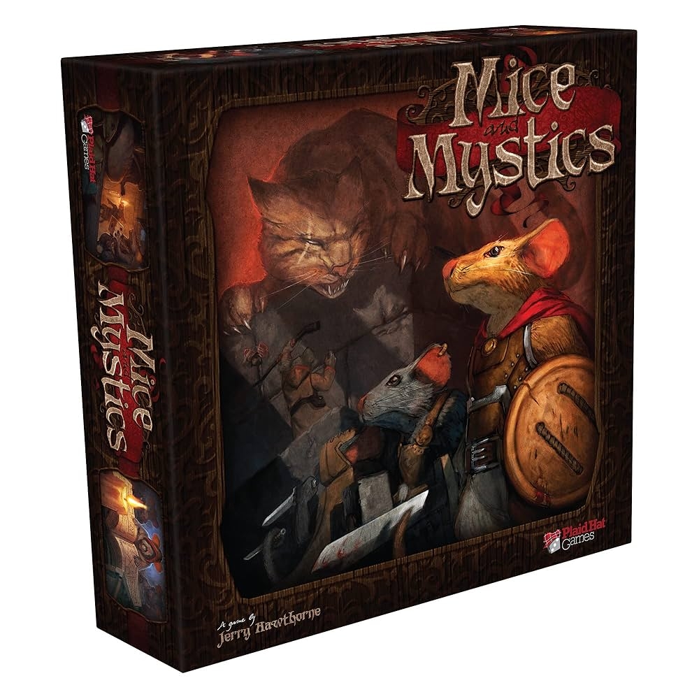Amazon Mice Mystics Board Game Cooperative Adventure Strategy Fun Family Game For Adults And Kids Ages 7 1 4 Players Average Playtime 90 Minutes Made By Plaid Hat Games Toys Games