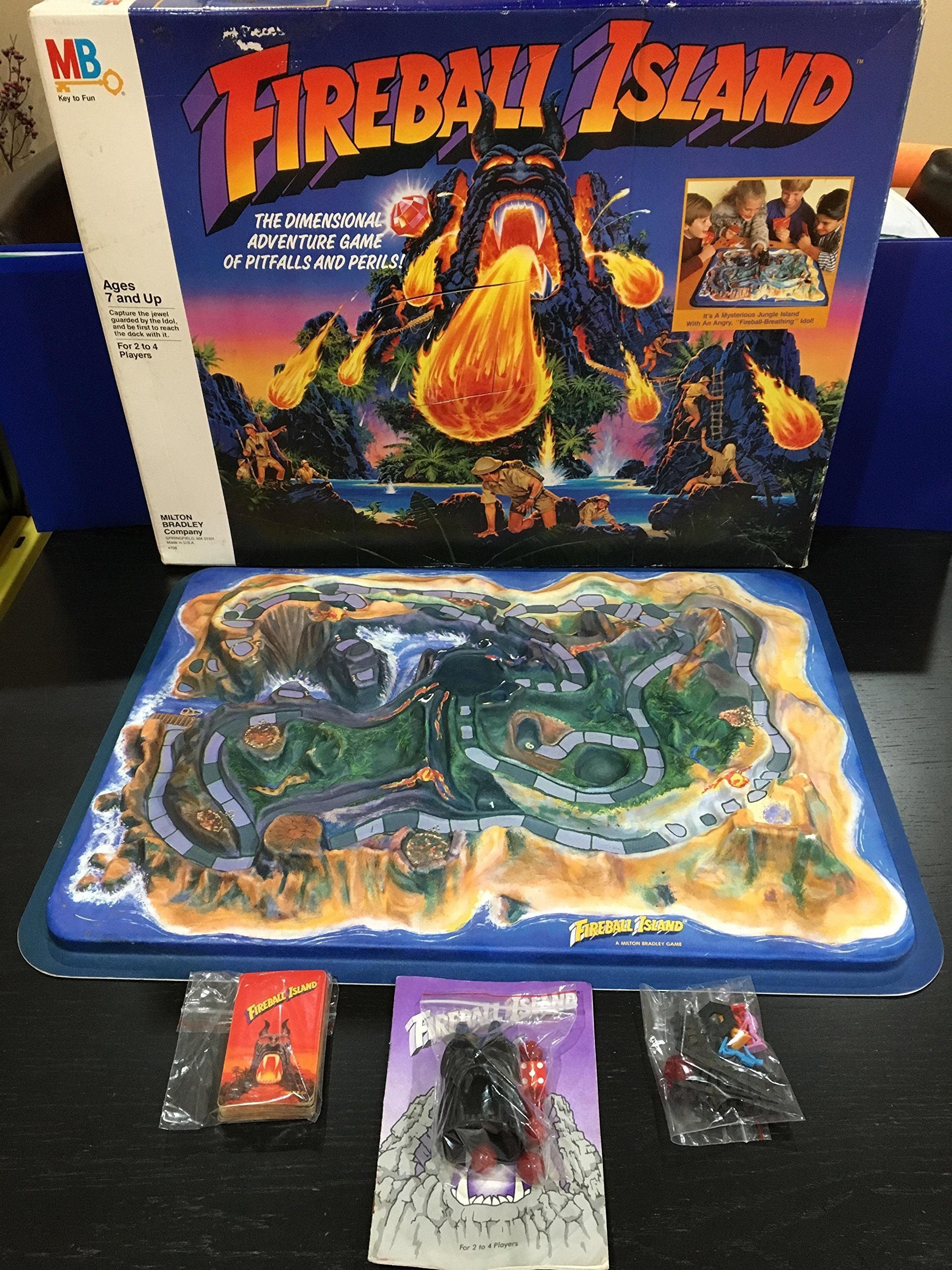 fireball island game board