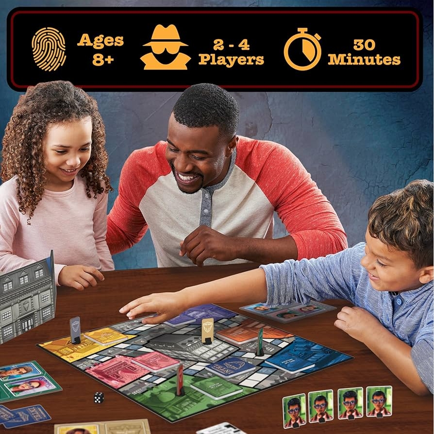 Amazon MindWare Mission Spy Detective Family Board Game Spy Game For 8 Year Olds And Up Toys Games