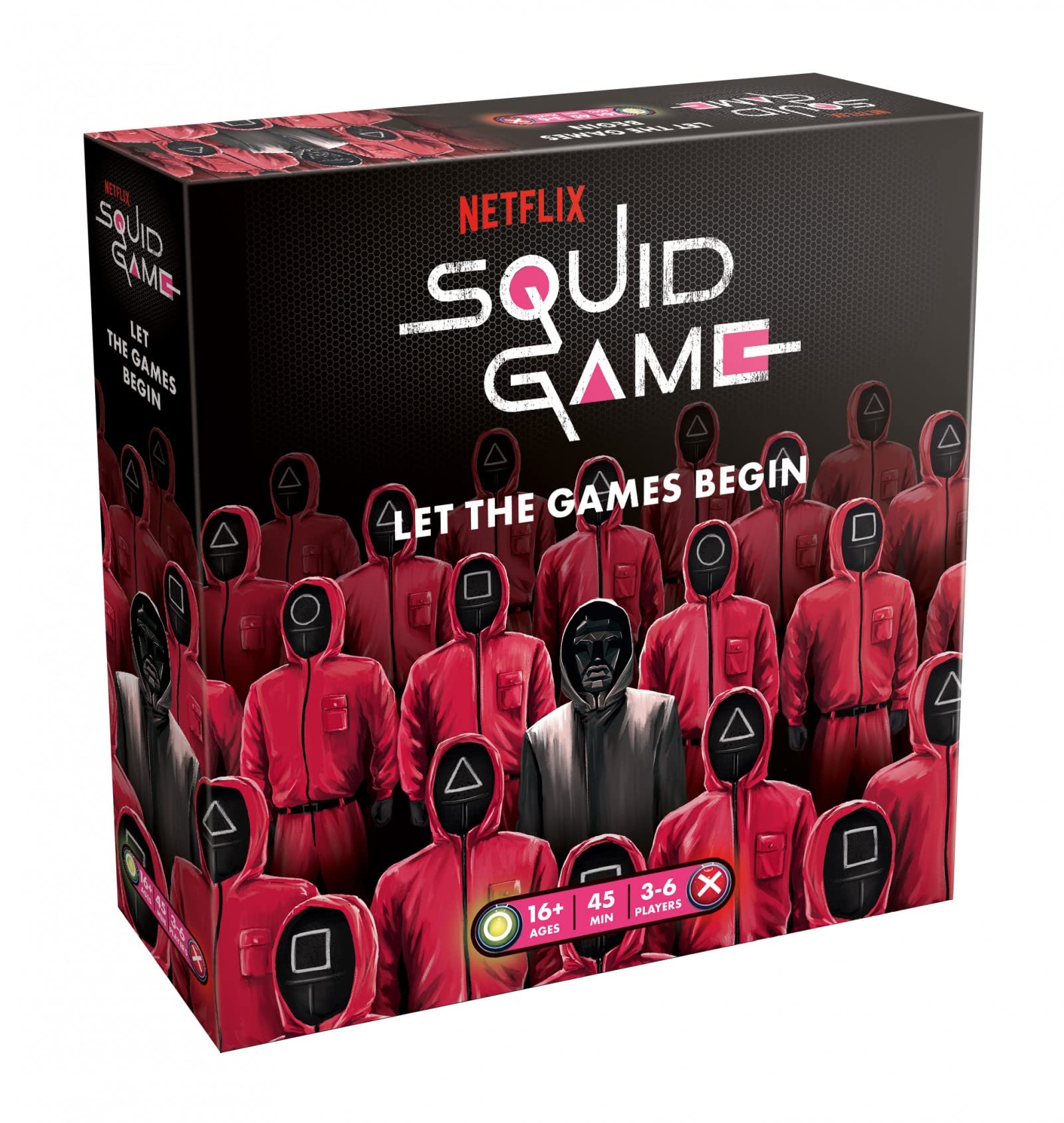 Amazon Mixlore Squid Game Board Game Ages 16 3 6 Players 45 Minutes Playing Time Toys Games