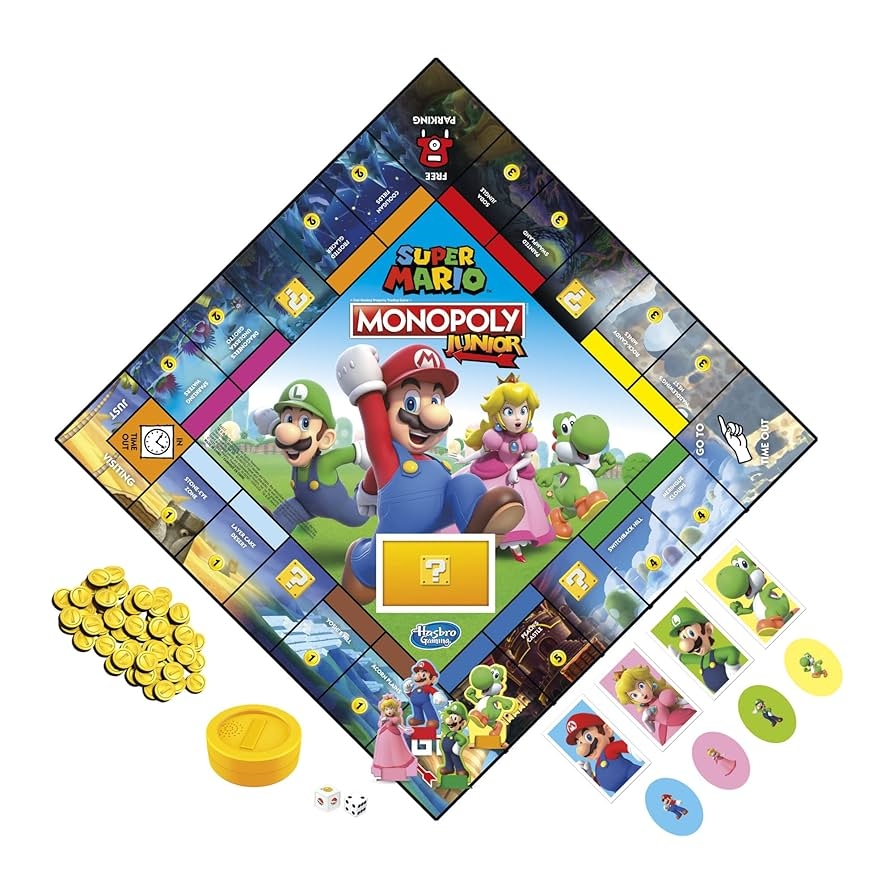 mario monopoly board game