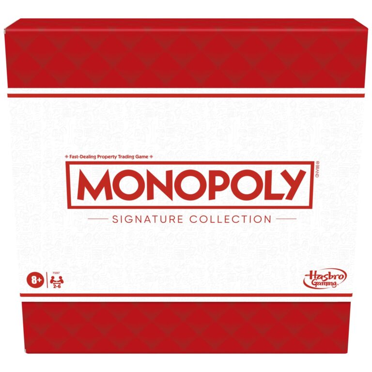 Amazon Monopoly Signature Collection Family Board Game For 2 To 6 Players Premium Packaging And Components In Box Storage Family Game For Ages 8 Toys Games