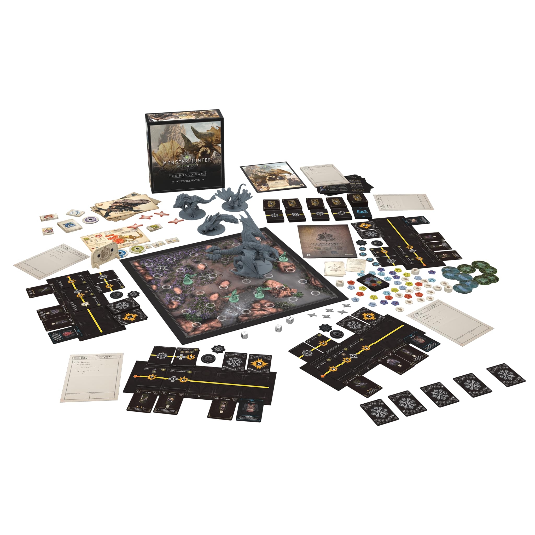 Amazon Monster Hunter World The Board Game Wildspire Waste Toys Games