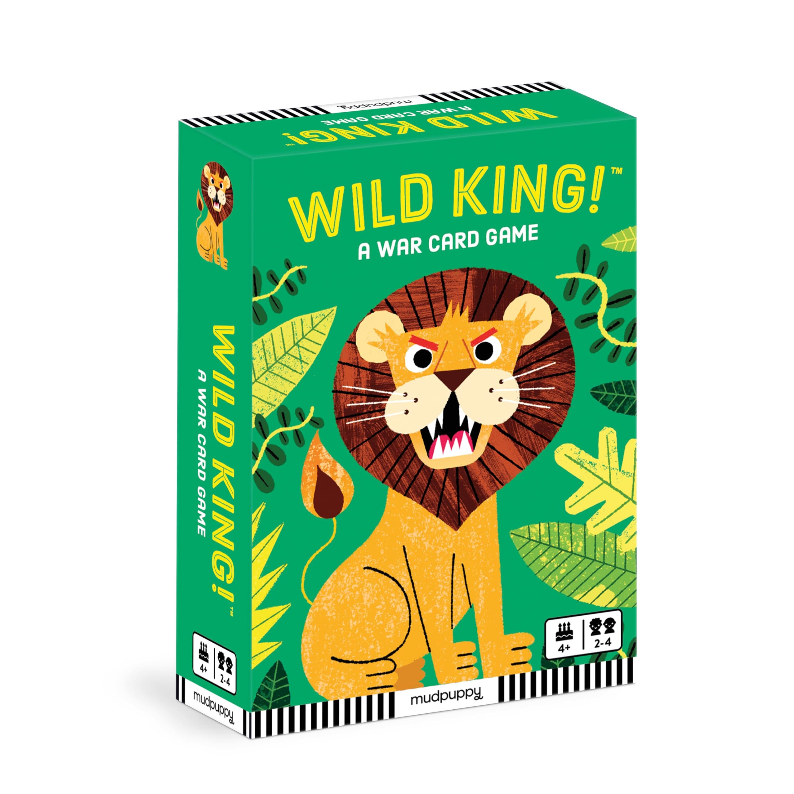 Amazon Mudpuppy Wild King Animal Version Of Classic Kids War Card Game With Adorable Illustrations Of Wild Animals For Children Ages 4 And Up 2 4 Players Brown Toys Games Amazon Mudpuppy Wild King Animal Version Of Classic Kids War Card Game With Adorable Illustrations Of Wild Animals For Children Ages 4 And Up 2 4 Players Brown Toys Games