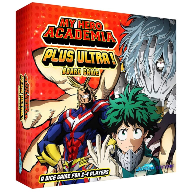 Amazon My Hero Academia Plus Ultra Board Strategy Game For Adults Teens Ages 14 2 4 Players Average Playtime 30 Minutes Made By Jasco Games Toys Games