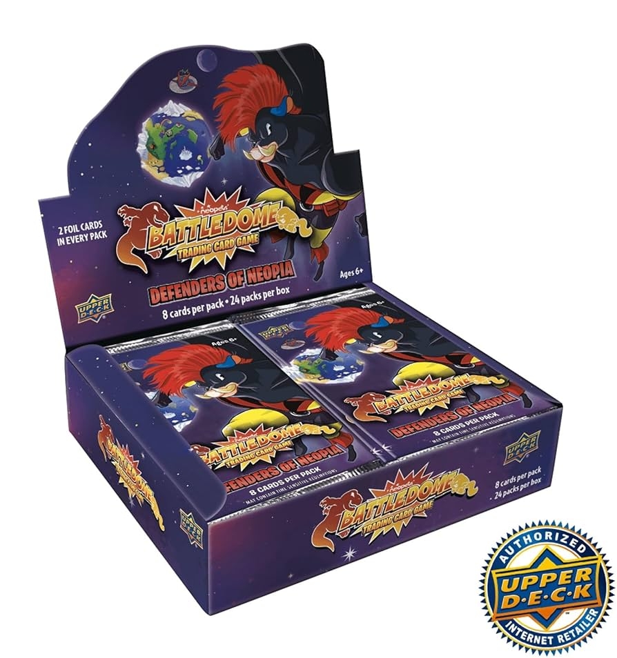 Amazon Neopets Battledome Trading Card Game Defenders Of Neopia Booster Box Toys Games