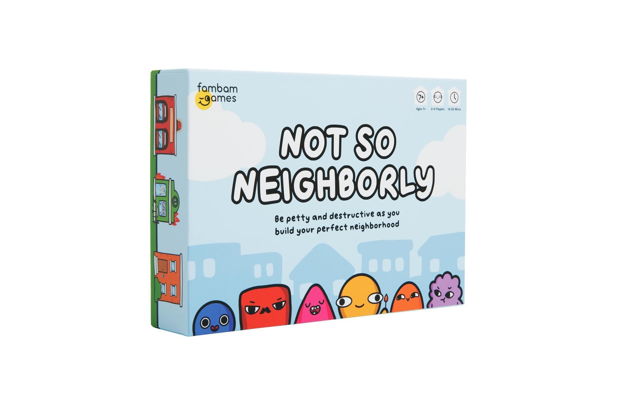 Amazon Not So Neighborly Card Game Family Friendly Game Perfect For Game Nights For Ages 7 And Up Toys Games