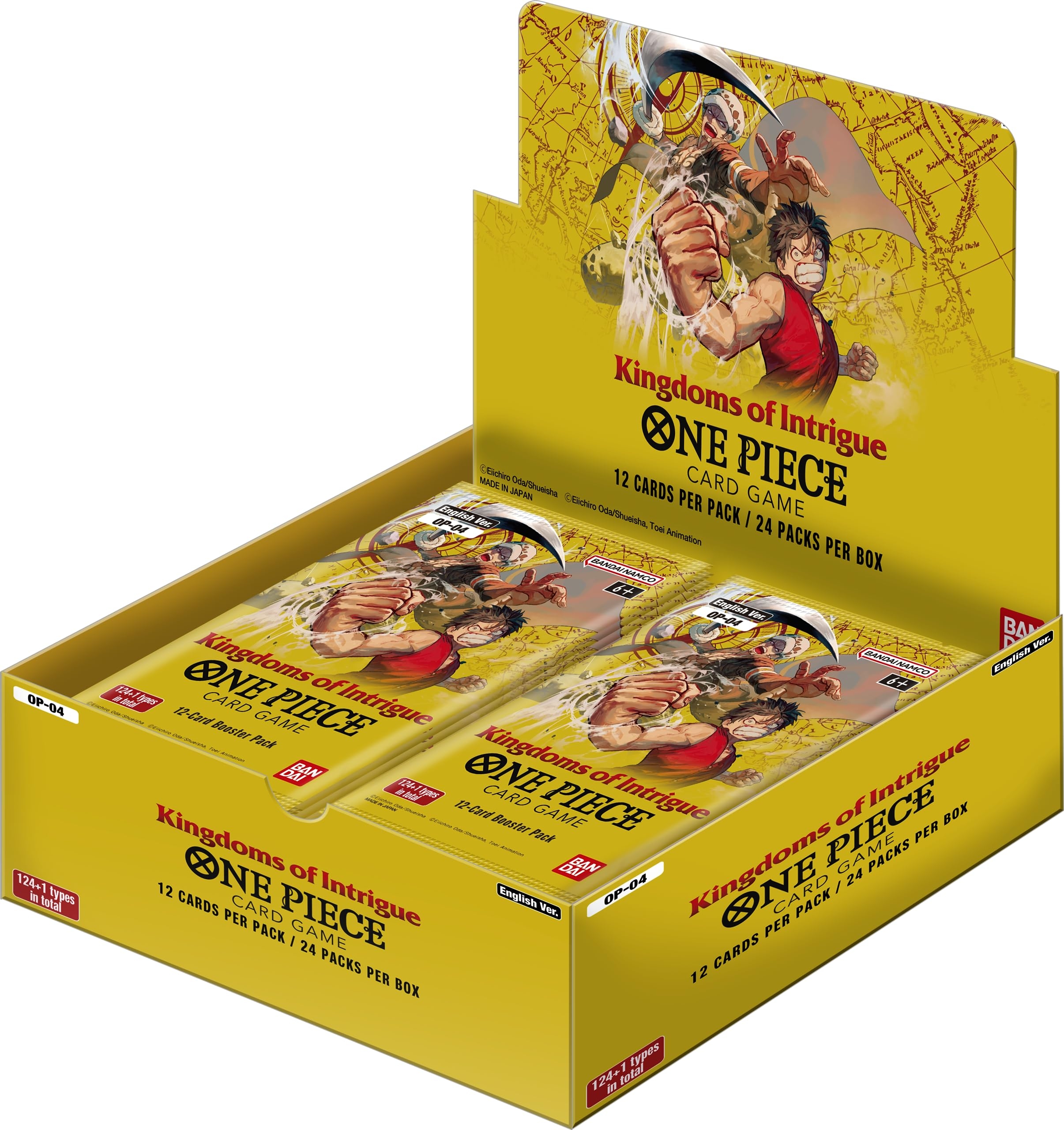 Amazon One Piece TCG Kingdoms Of Intrigue Booster Box Toys Games