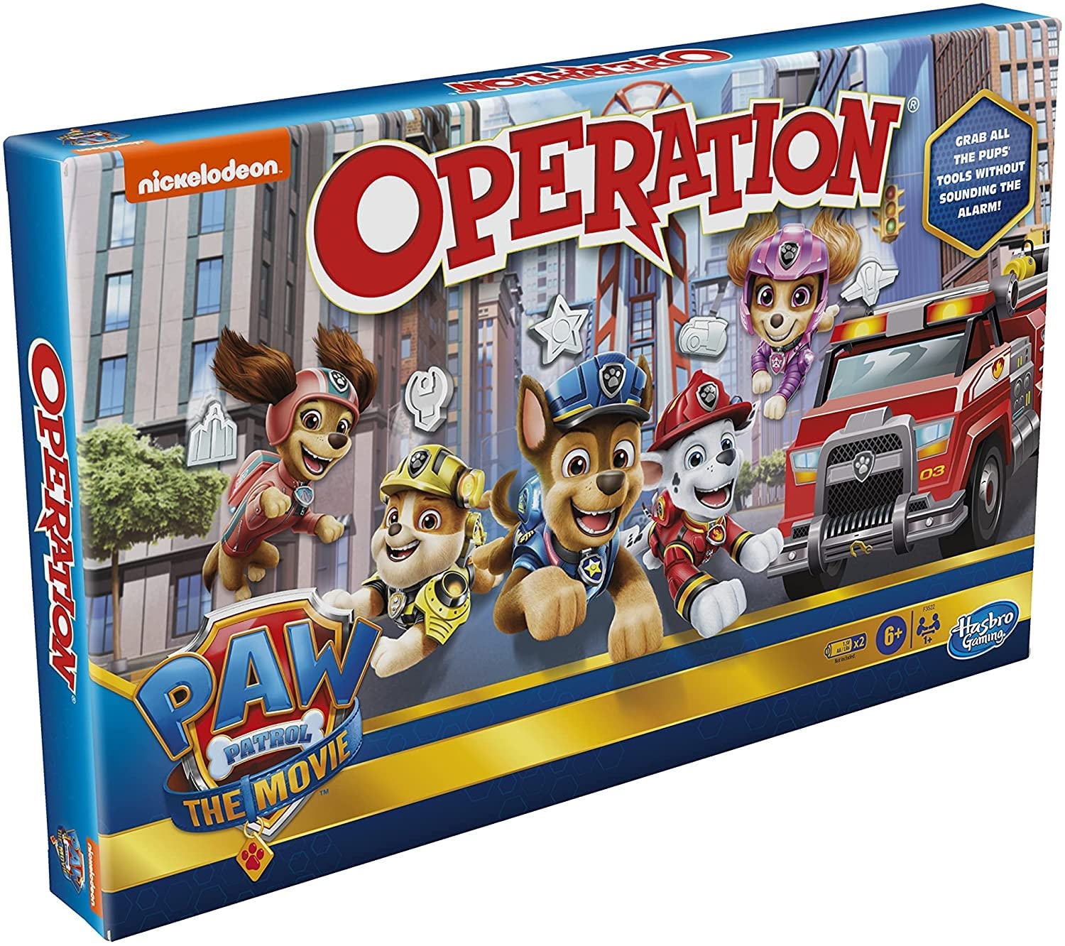 Amazon Operation Game Paw Patrol The Movie Edition Board Game For Kids Ages 6 And Up Nickelodeon Paw Patrol Game For 1 Or More Players Toys Games