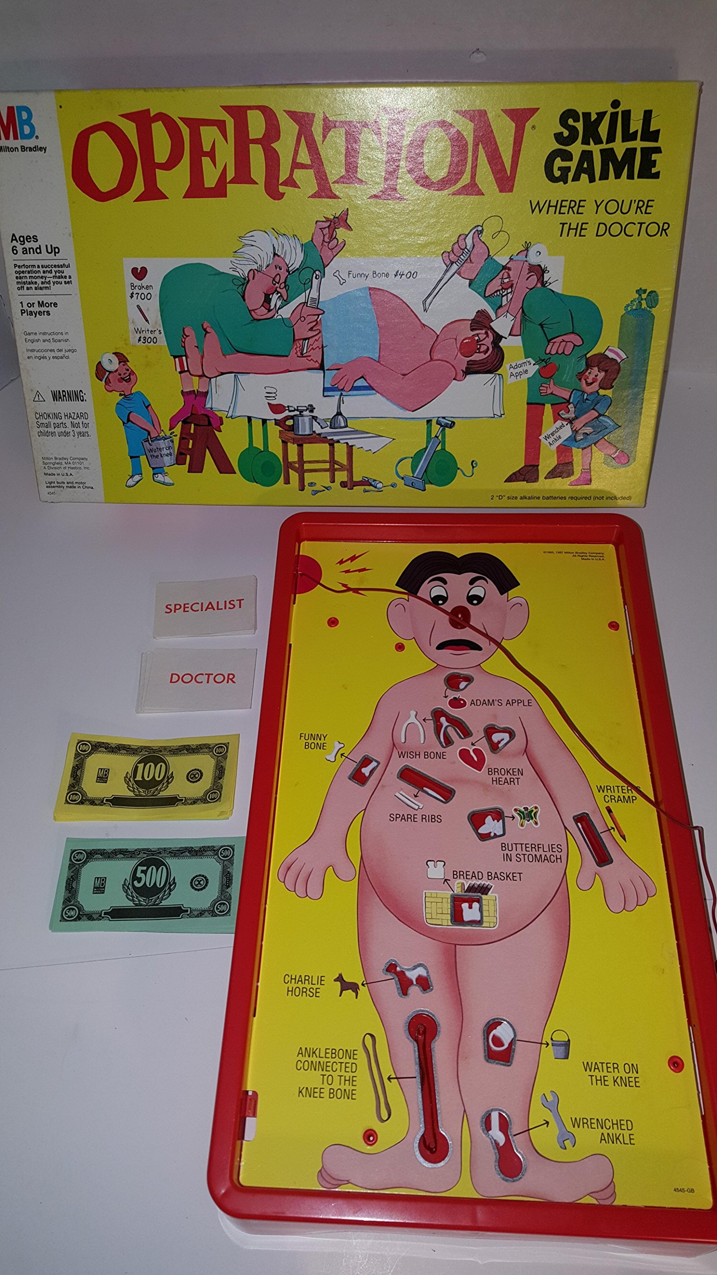 Amazon Operation The Game Of Skill 1965 1997 Edition Toys Games