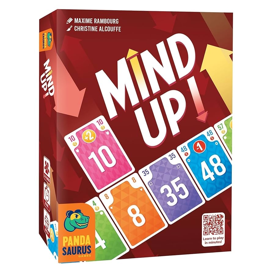 Amazon Pandasaurus Games Mind Up Card Game Strategic Tableau Building Simultaneous Play Fun Family Game For Kids Adults Ages 8 3 6 Players 15 20 Min Playtime Made Toys Games