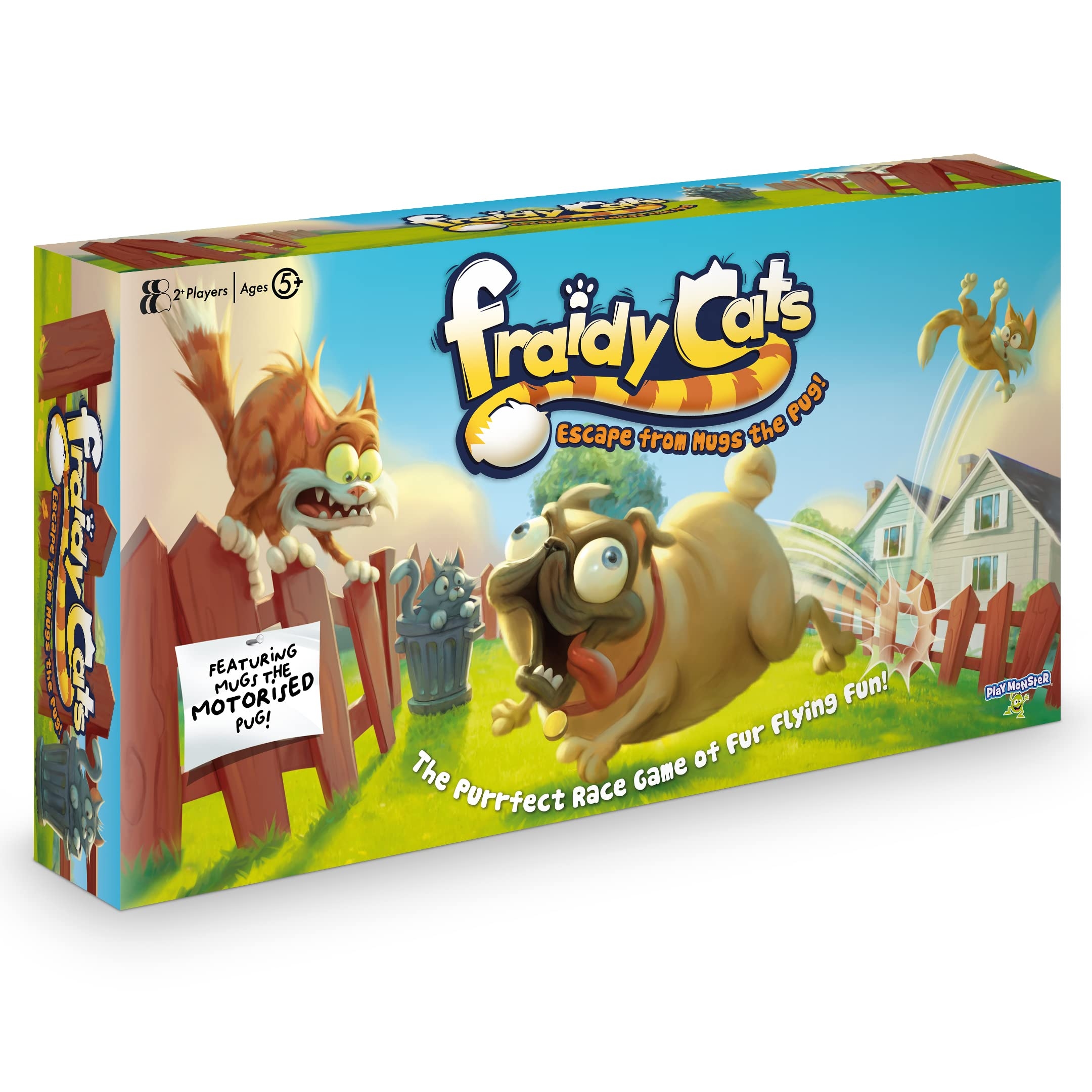 Amazon PlayMonster Fraidy Cats Multicolorc 2 4 Players Toys Games