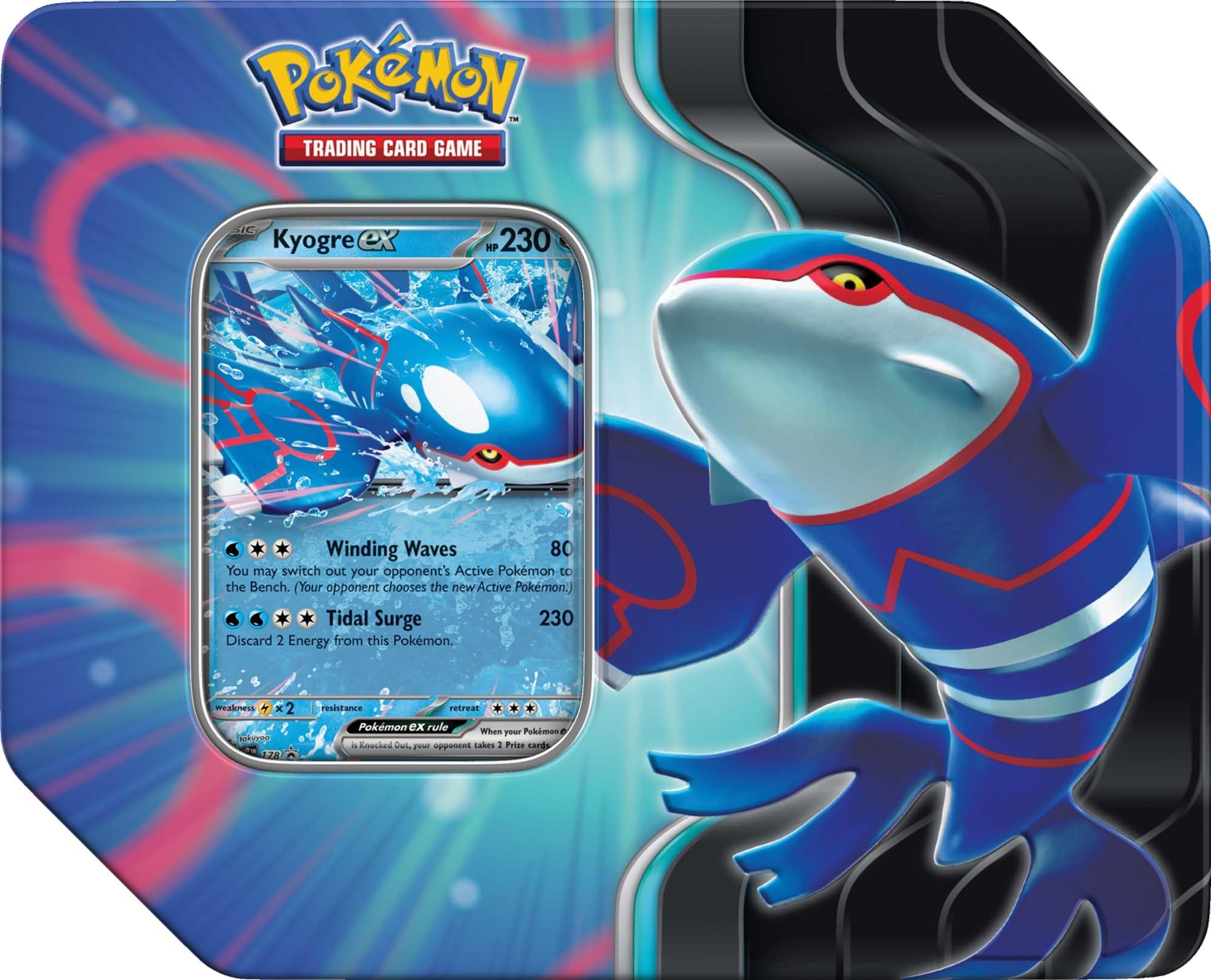 Amazon Pokemon TCG Azure Legends Tin 5 Packs Random Tin Toys Games