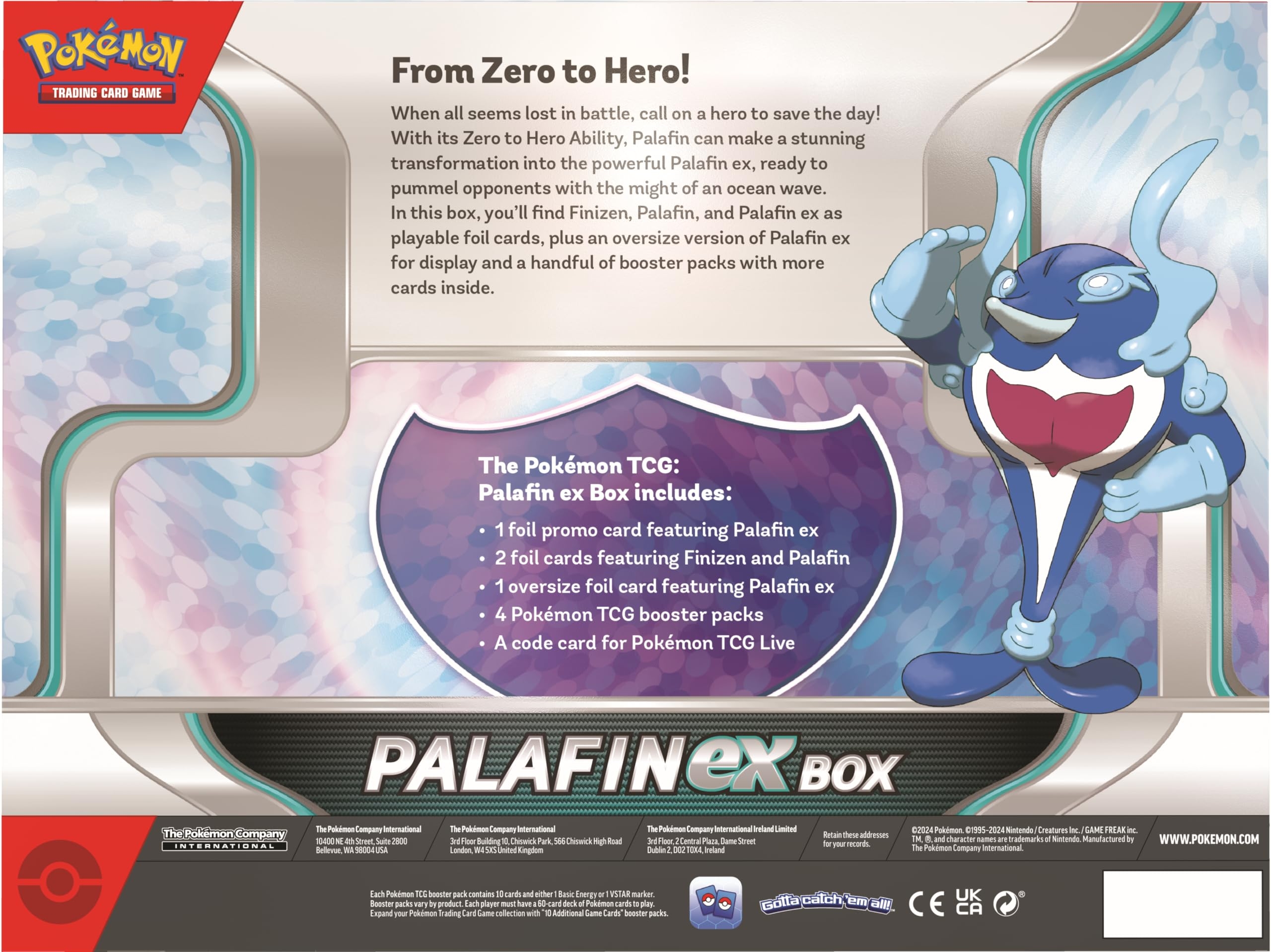 pokémon - trading card game: palafin ex box