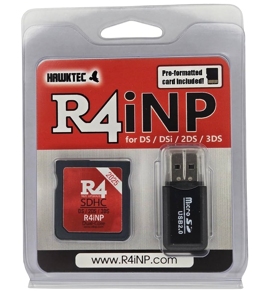 Amazon R4 2025 R4iNP SDHC Dual Core Update Adapter Memory Card With 16GB TF SD For NDS DS DSI 2DS 3DS 2DS 3DS XL No Timebomb Video Games Amazon R4 2025 R4iNP SDHC Dual Core Update Adapter Memory Card With 16GB TF SD For NDS DS DSI 2DS 3DS 2DS 3DS XL No Timebomb Video Games