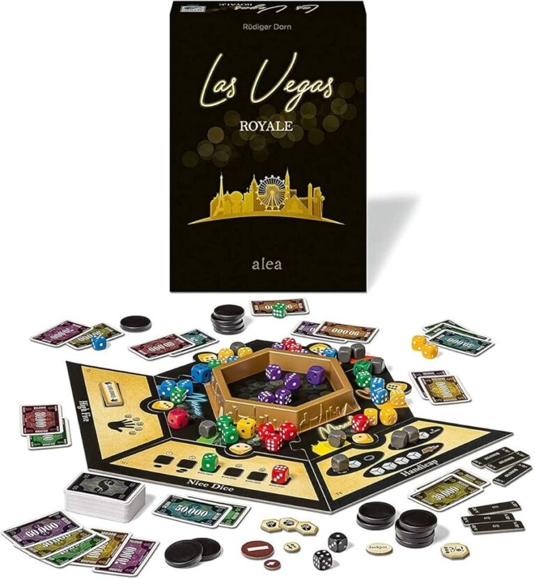 Amazon Ravensburger Las Vegas Royale Strategy Board Game For Ages 8 Up 20th Anniversary Edition Alea Dorn R diger Toys Games