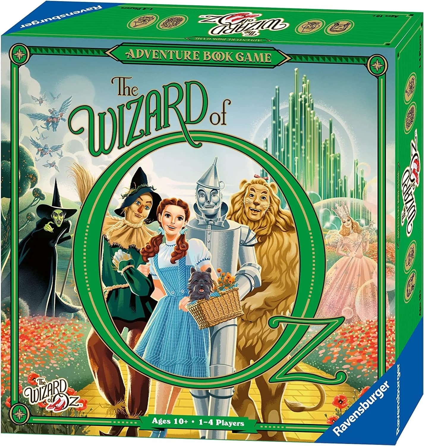 Amazon Ravensburger The Wizard Of Oz Adventure Book Family Strategy Board Games For Kids And Adults Age 10 Years Up 1 To 4 Players Toys Games