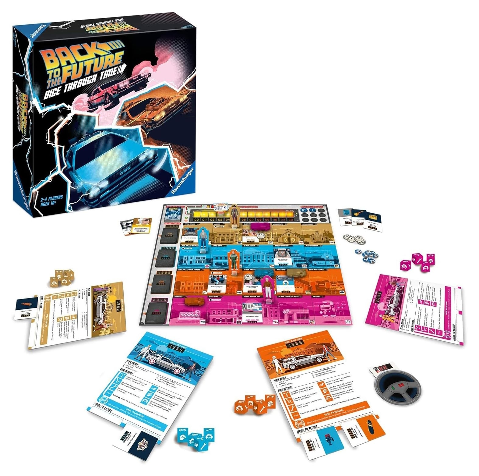 Amazon Ravensburger Universal Back To The Future Game Strategy Game For Ages 10 Up Toys Games