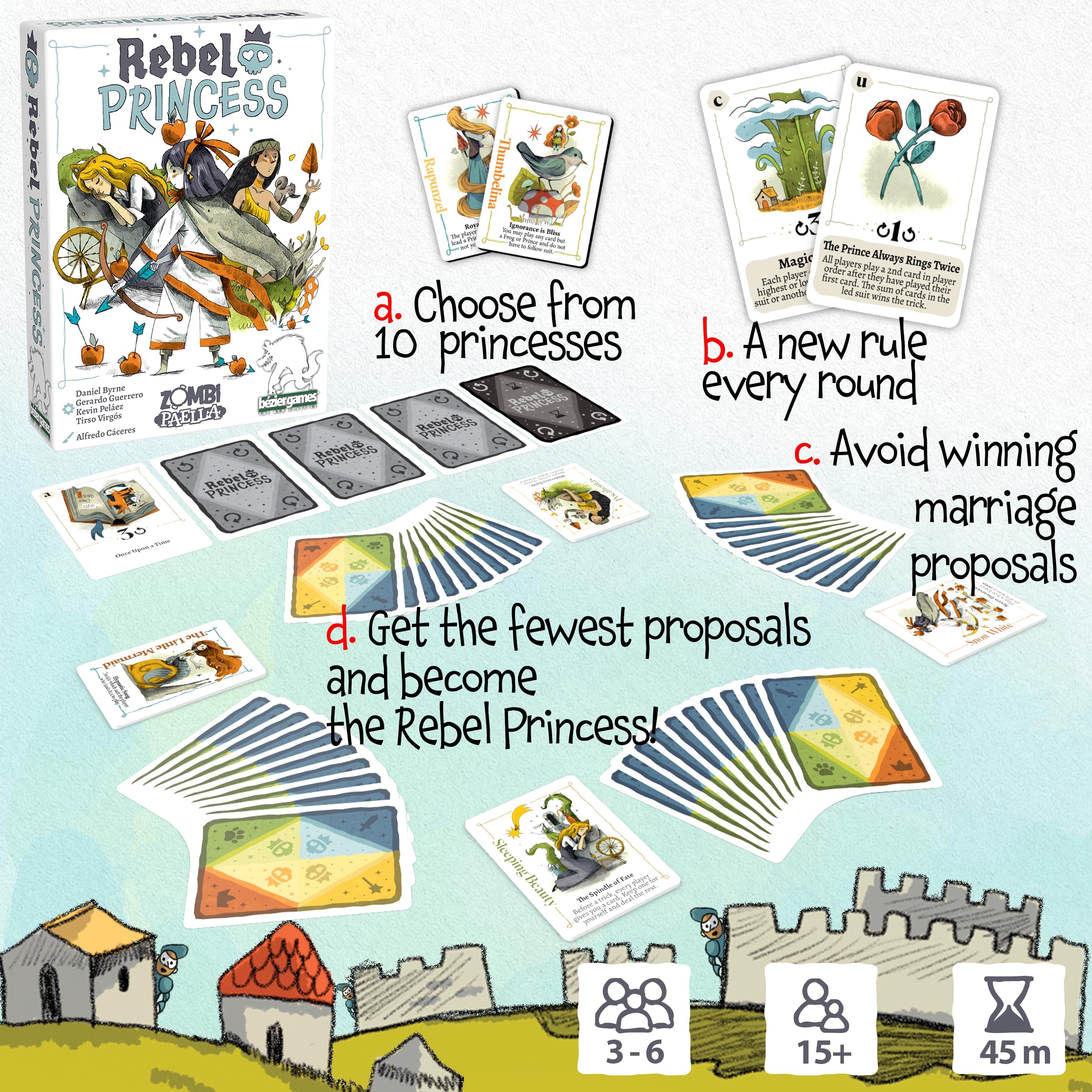 rebel princess card game