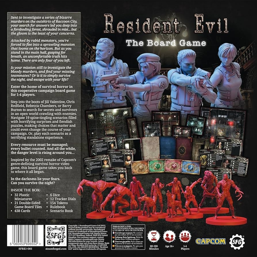 Amazon Resident Evil The Board Game Toys Games