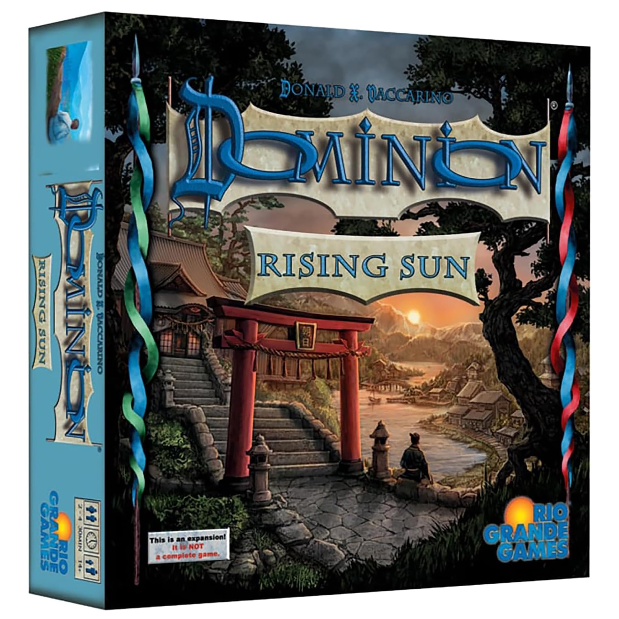 Amazon Rio Grande Games Dominion Rising Sun Expansion Strategy Board Game Sea Merchant Trading Game New Cards Piles Ages 14 2 4 Players 30 Min Toys Games