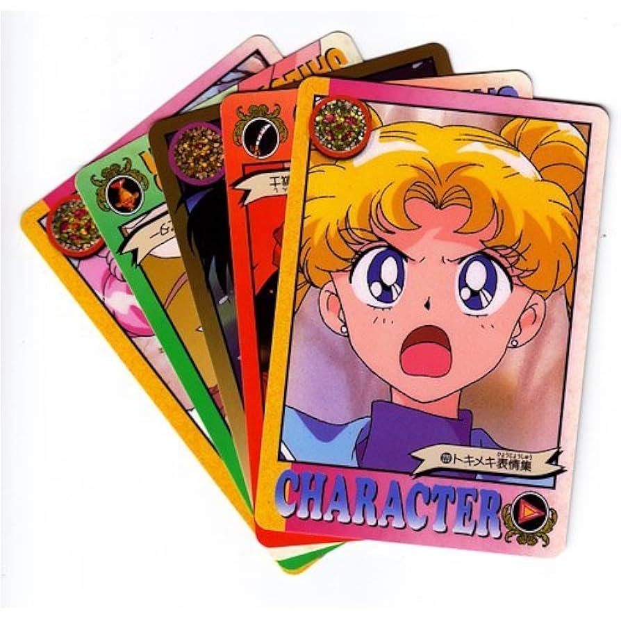 sailor moon trading card game