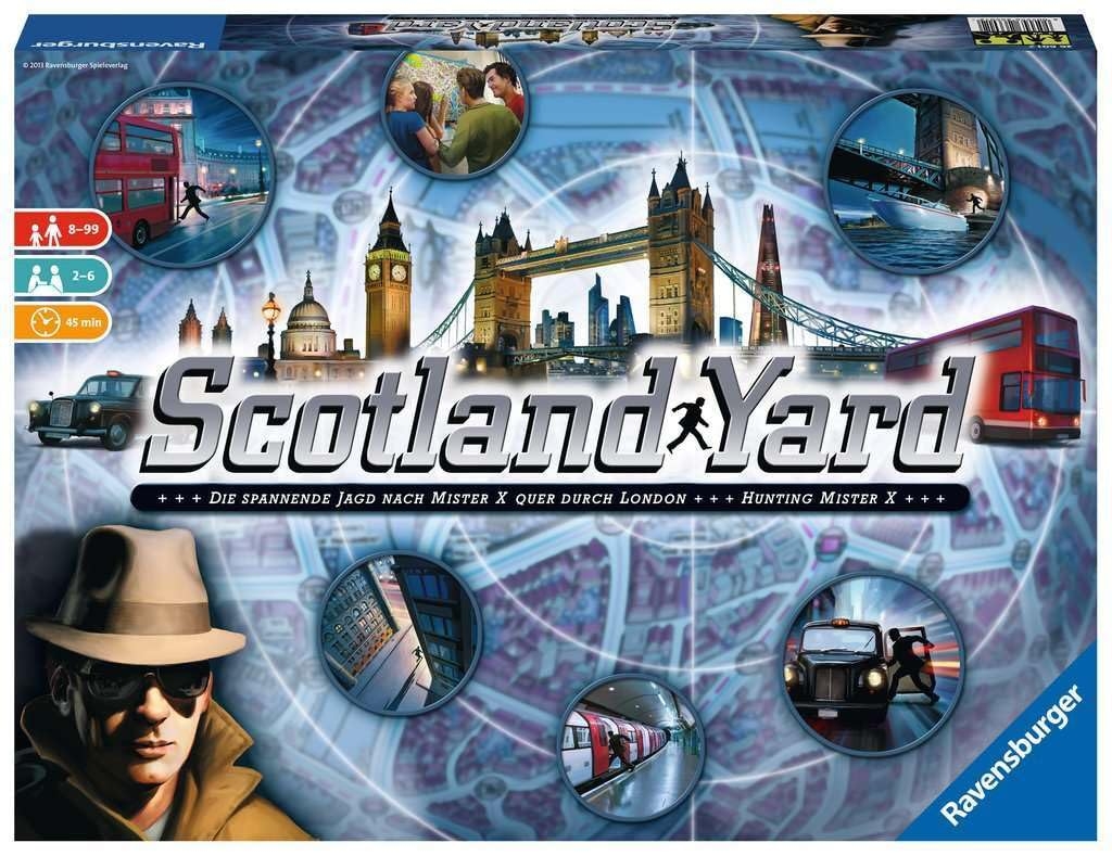 Amazon Scotland Yard The Family Board Game Of Detective Pursuit Toys Games