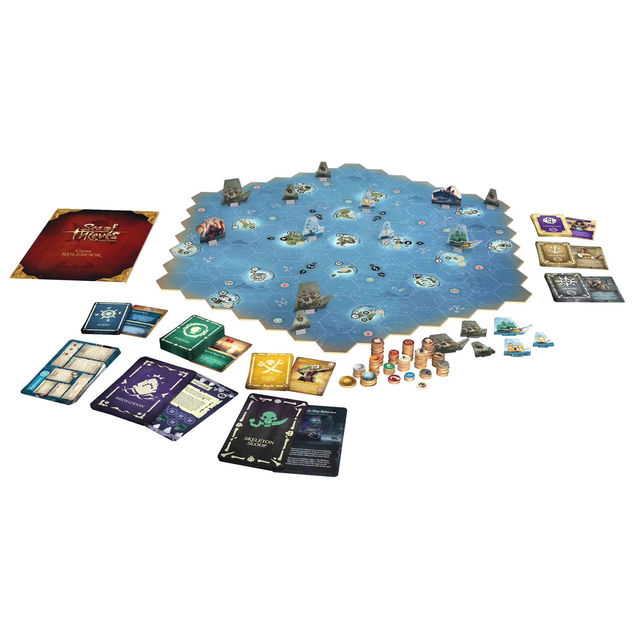 Amazon Sea Of Thieves The Board Game Voyage Of Legends Toys Games