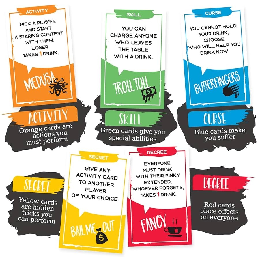 drinking games to play with cards