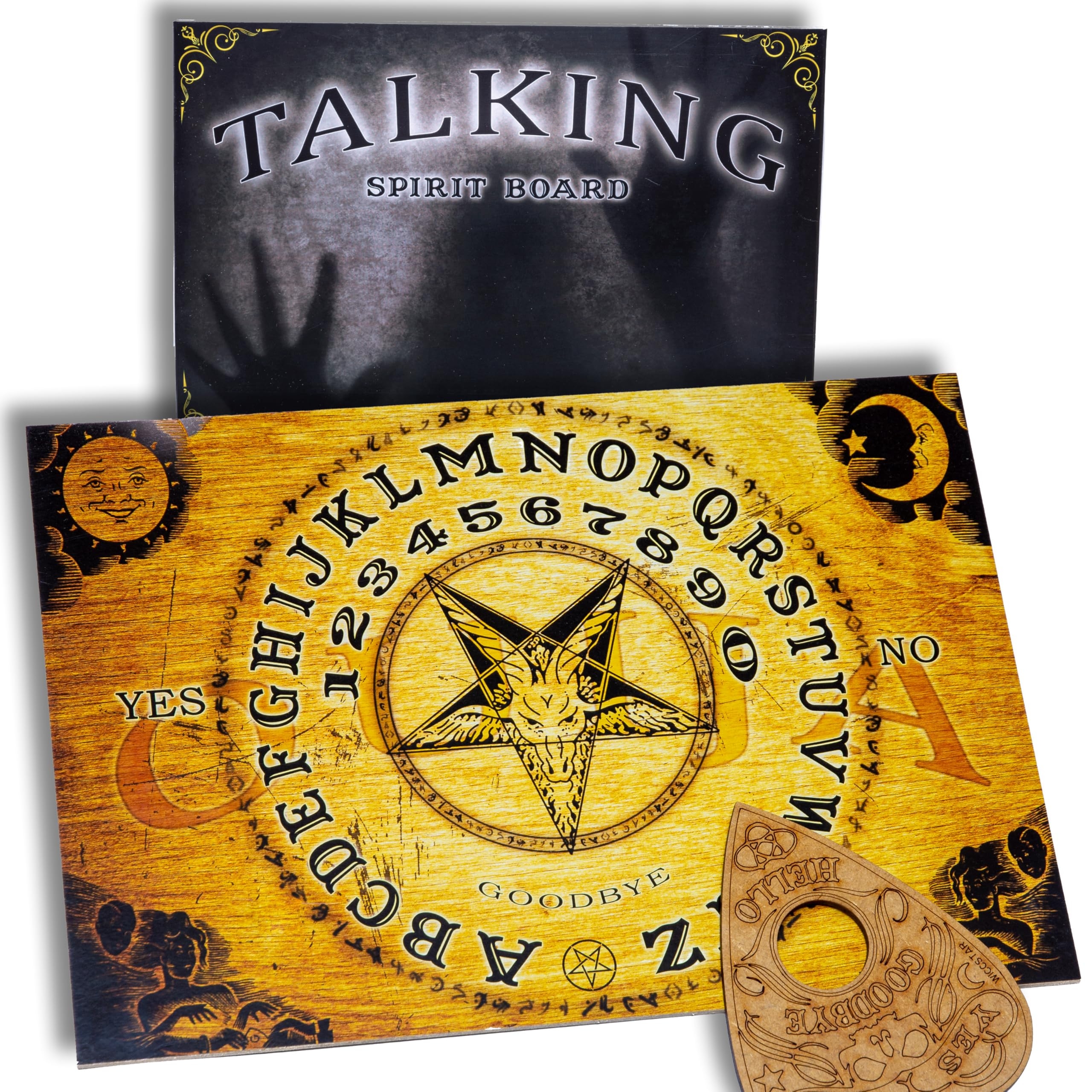 Amazon Spirit Board Game With Planchette And Detailed Instruction Toys Games