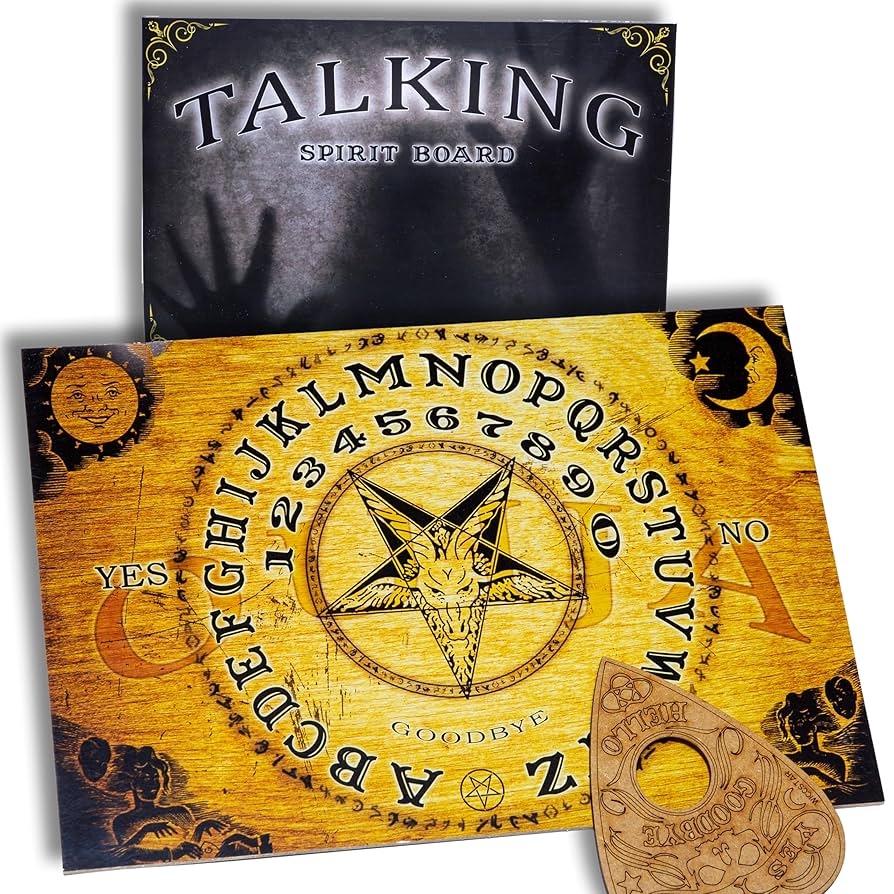 Amazon Spirit Board Game With Planchette And Detailed Instruction Toys Games