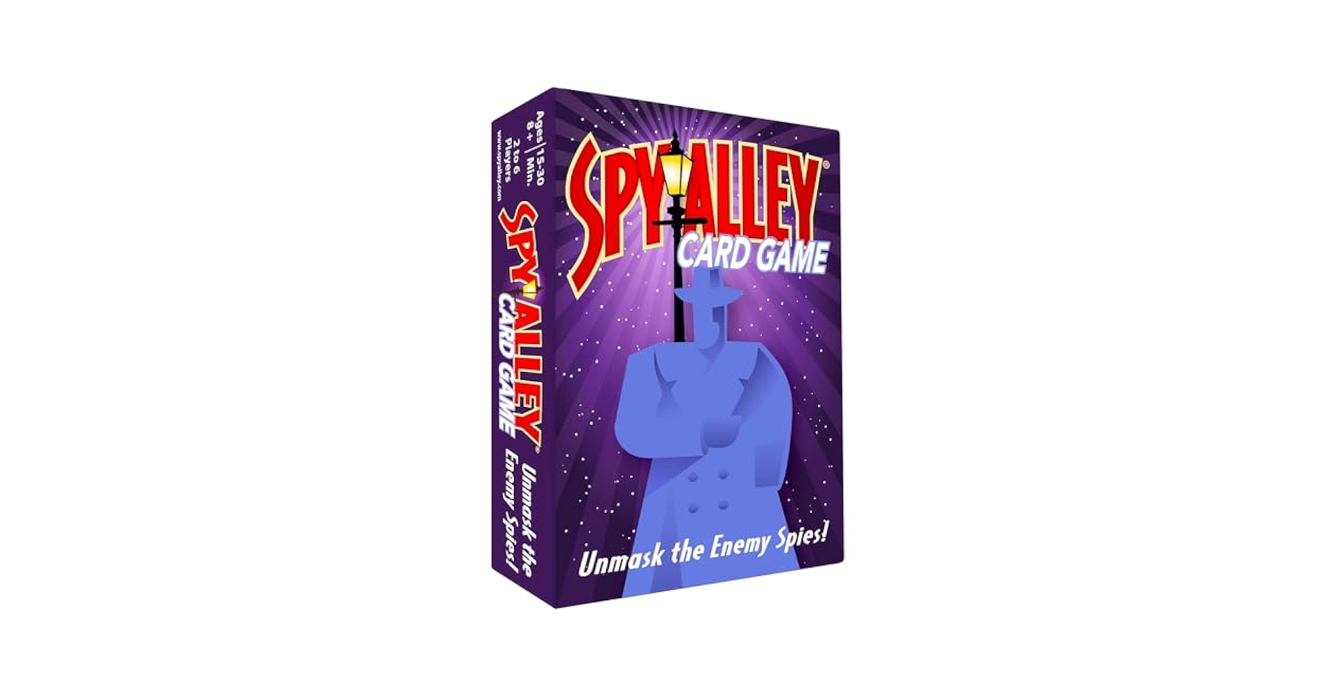 Amazon SPY ALLEY Card Game Secret Intrigue For Kids And Adults Ages 8 And Up Reimagined Spy Game For 2 6 Players Mystery Games Family Games For Kids And Adults Toys Games