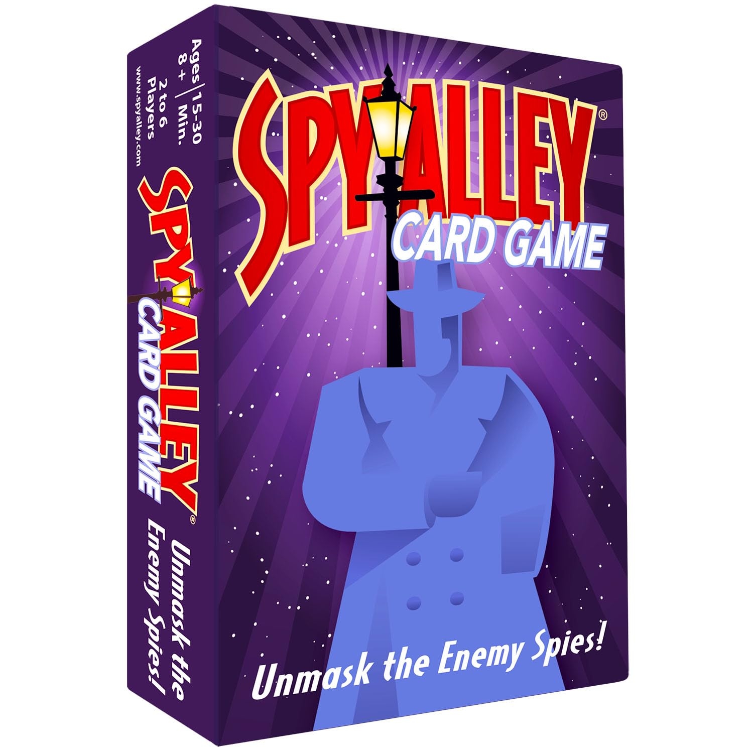 Amazon SPY ALLEY Card Game Secret Intrigue For Kids And Adults Ages 8 And Up Reimagined Spy Game For 2 6 Players Mystery Games Family Games For Kids And Adults Toys Games