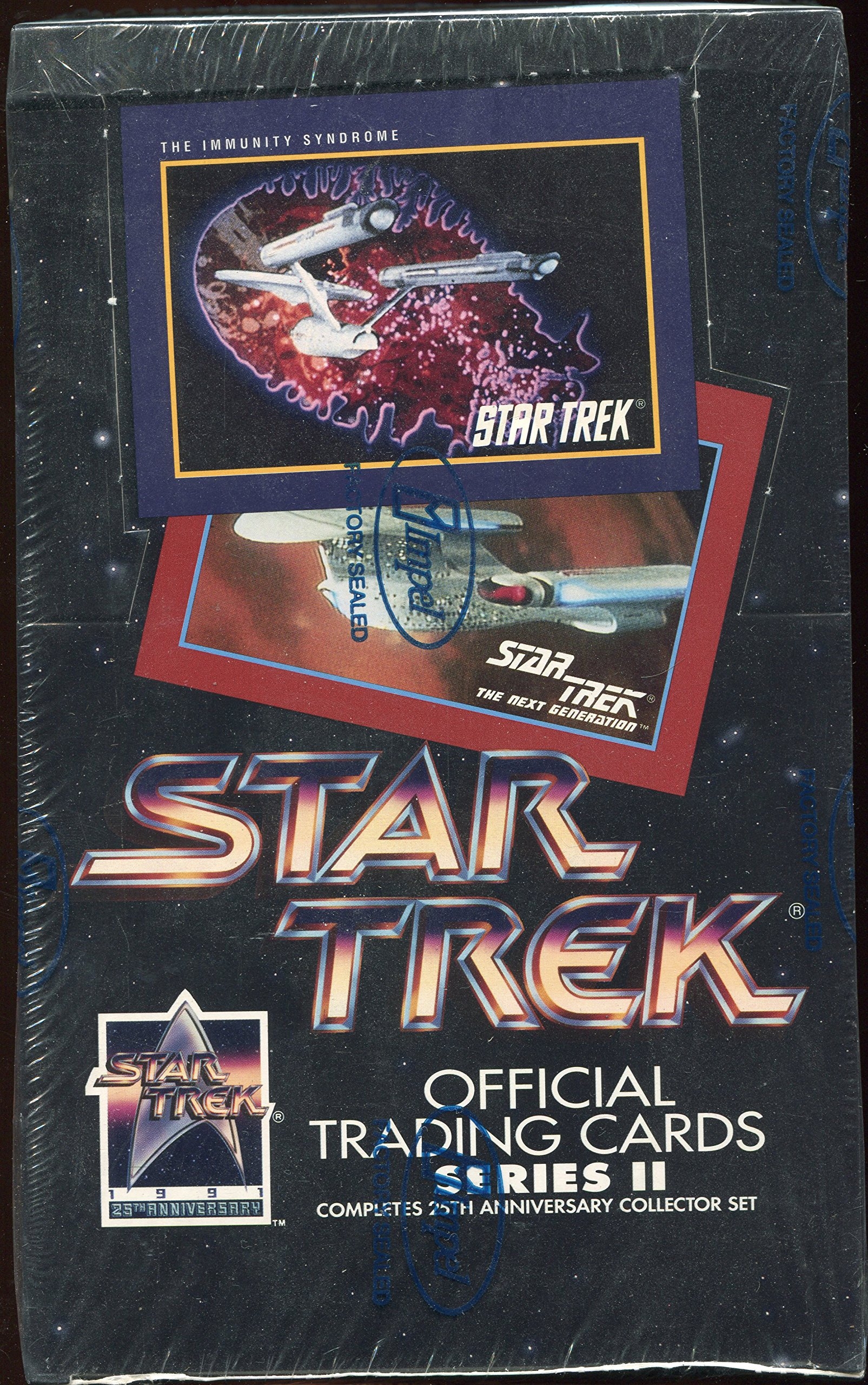 Amazon Star Trek Official Trading Cards Series II 1991 Sealed Set Toys Games
