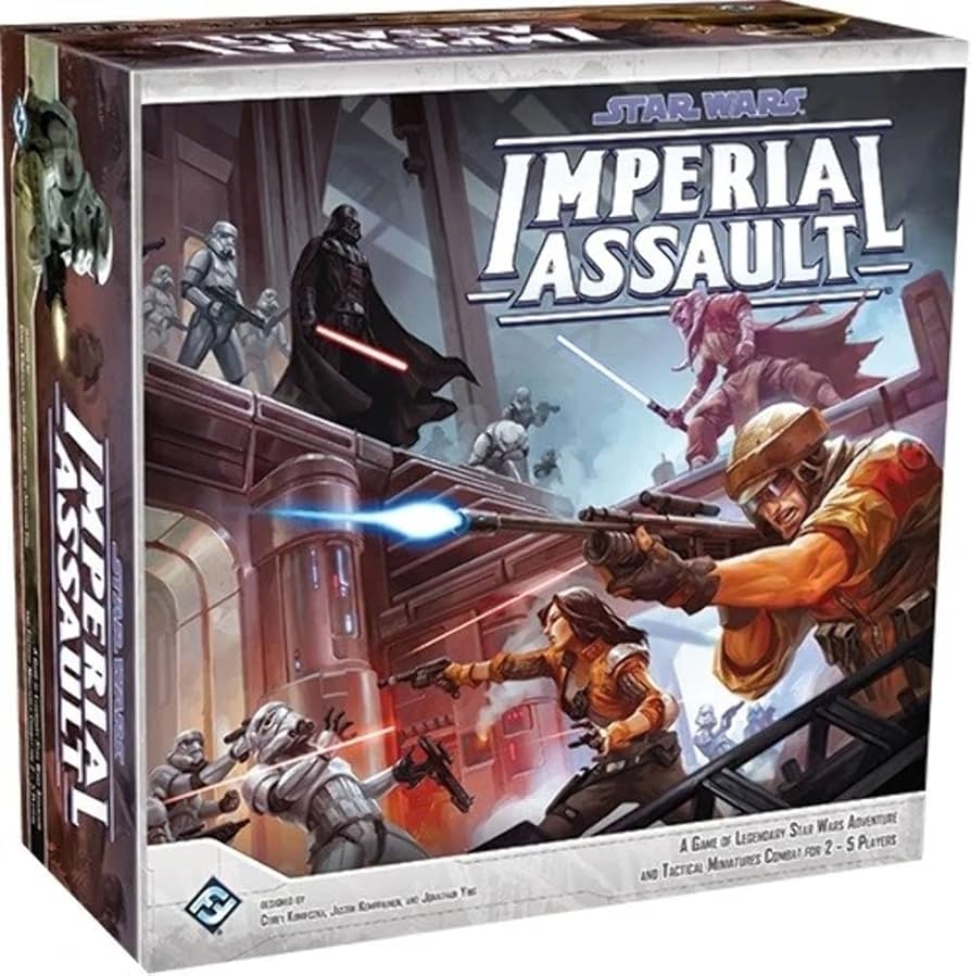Amazon Star Wars Imperial Assault Core Set Epic Sci Fi Miniatures Strategy Game Of Rebel Resistance Vs Imperial Forces Ages 14 1 5 Players 1 2 Hour Playtime Made By Fantasy Flight Games 