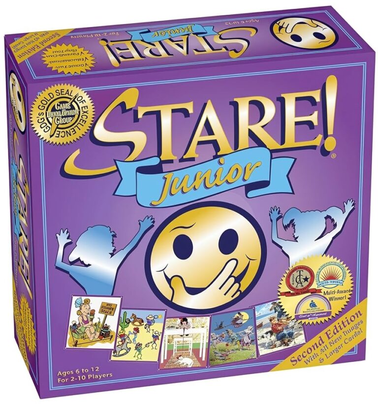 Amazon Stare Junior The Exciting Award Winning Game Of Memory And Observation Fun Educational For The Whole Family Ages 6 And Up Toys Games
