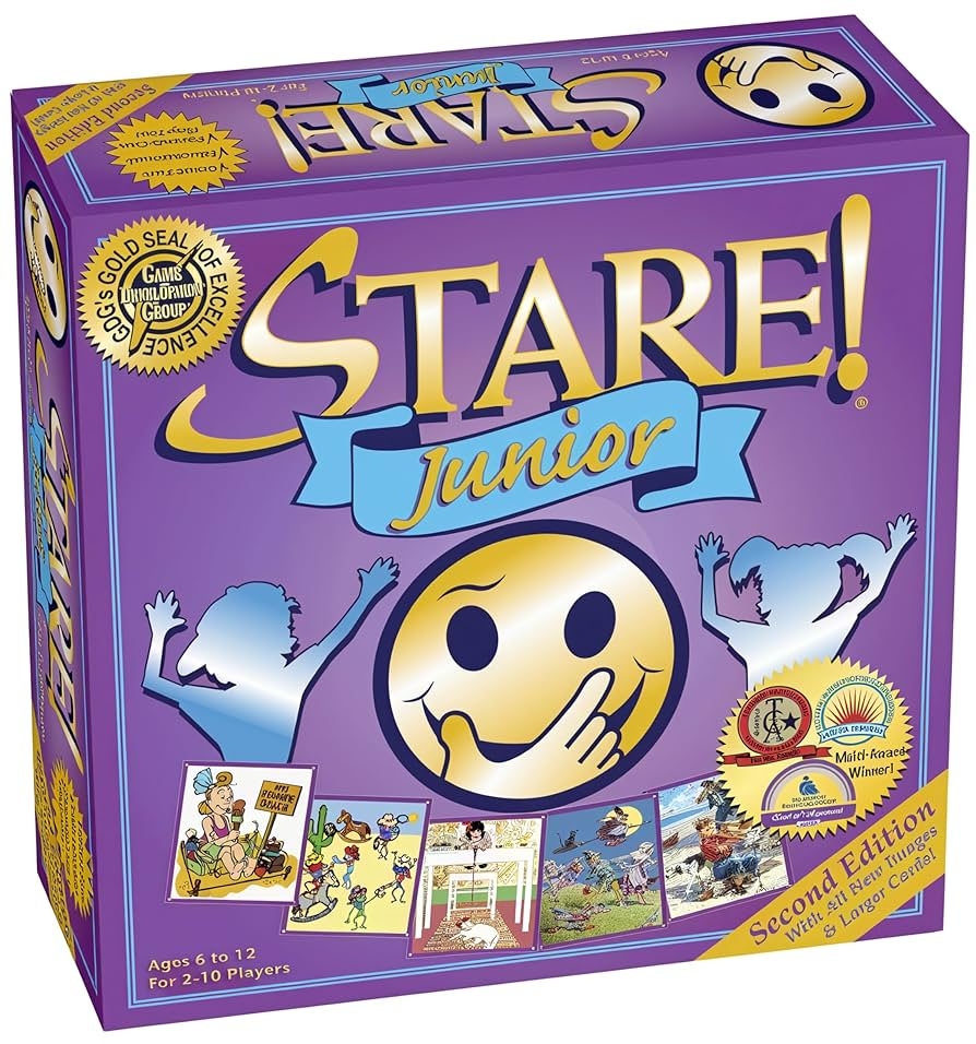 Amazon Stare Junior The Exciting Award Winning Game Of Memory And Observation Fun Educational For The Whole Family Ages 6 And Up Toys Games