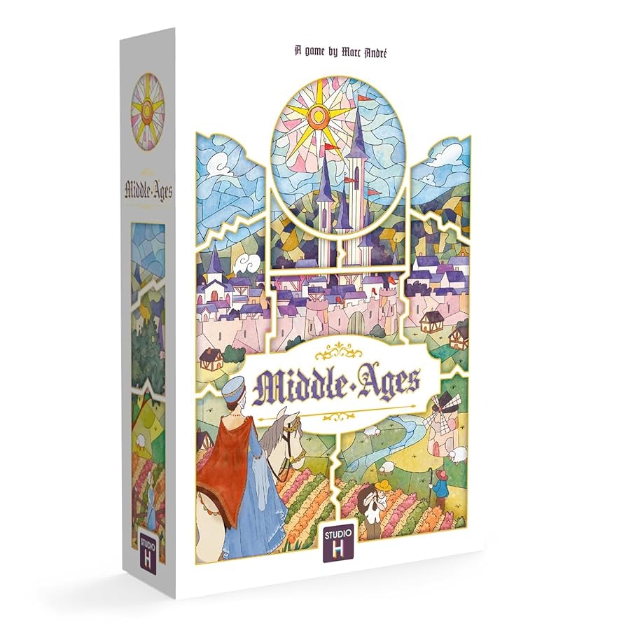Amazon STUDIO H Middle Ages Medieval Adventure Board Game Ages 10 2 To 4 Players 30 Minutes Toys Games