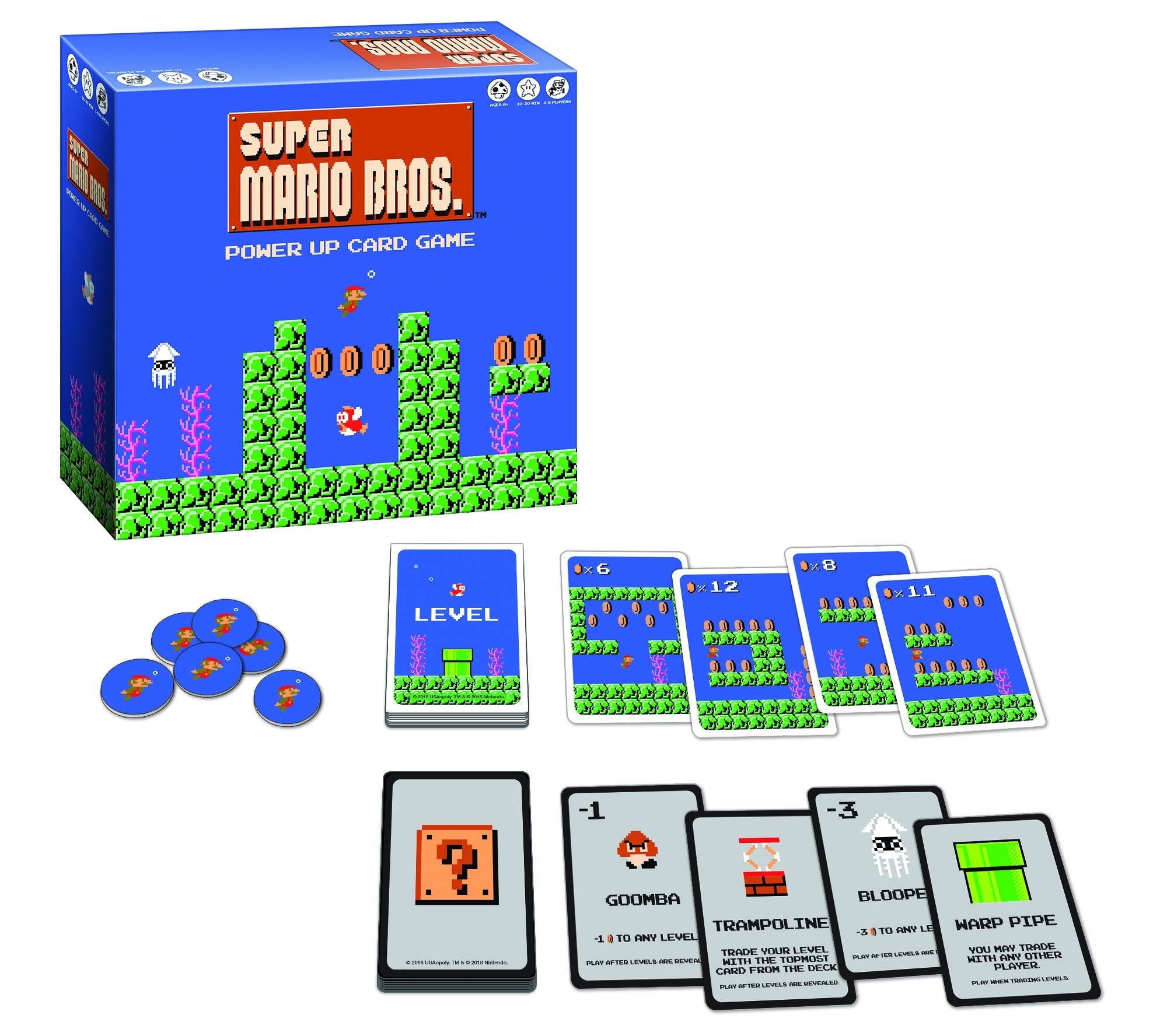 mario 3 card game