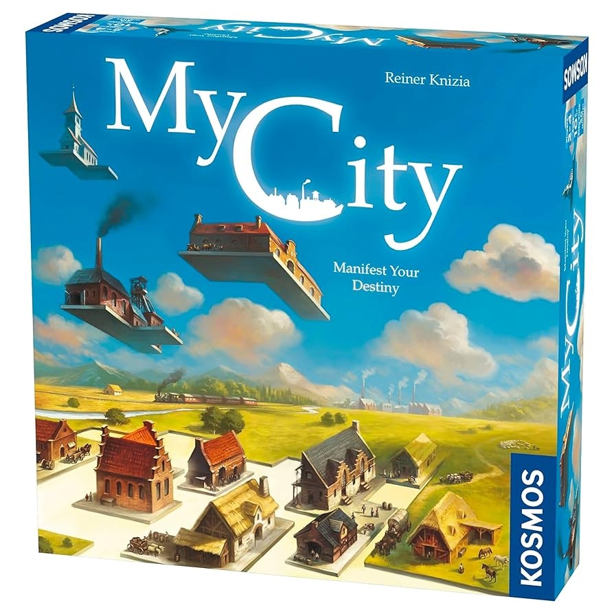 Amazon Thames Kosmos My City Family Friendly Legacy Board Game Kosmos Games 2 To 4 Players Ages 10 And Up Award Winning Designer Reiner Knizia Blue Toys Games