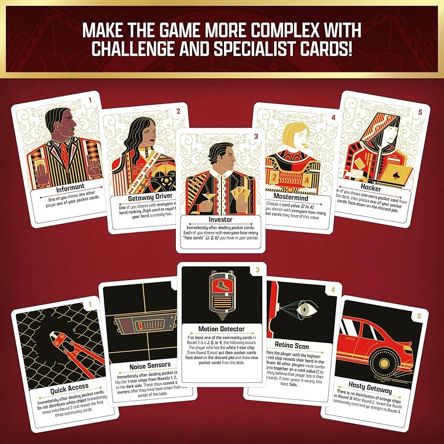 Amazon Thames Kosmos The Gang Co operative Poker Family Game Night Strategy Game Ages 10 Toys Games