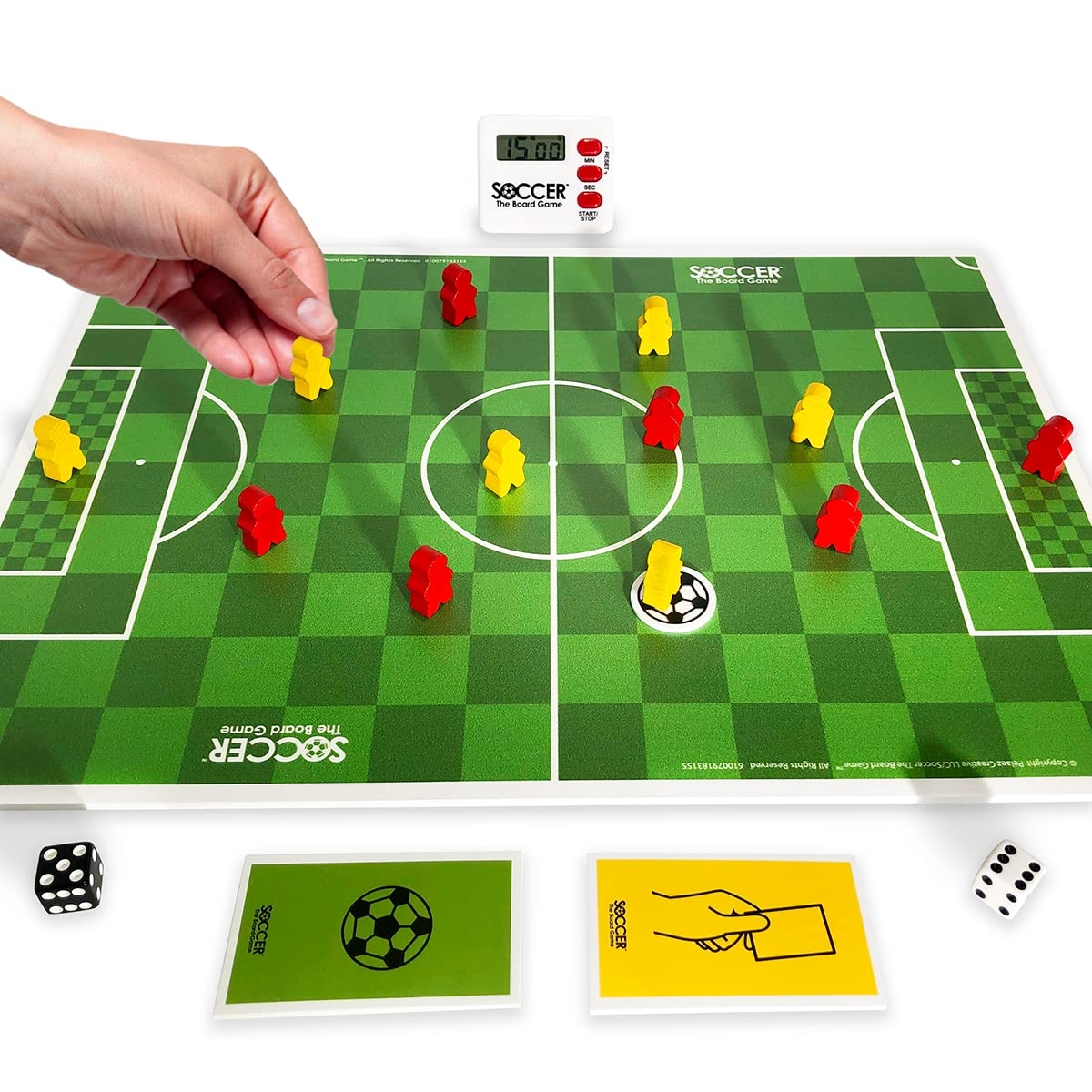 Amazon The Board Game 2 Player Fast Paced Soccer Game Great Gift For Soccer Enthusiast Toys Games