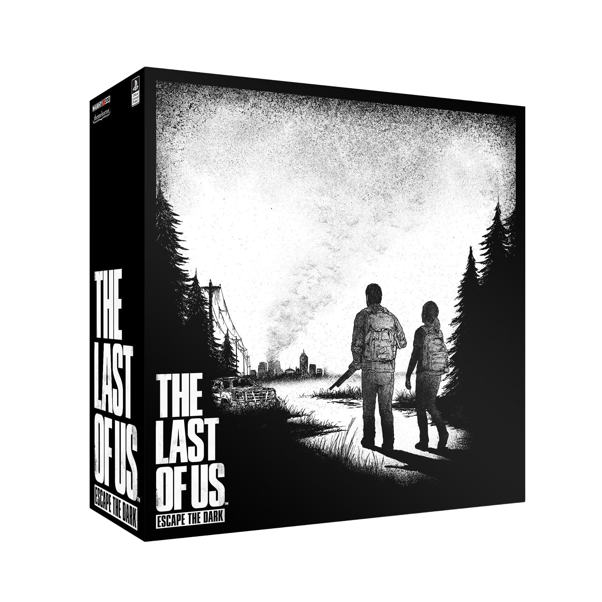 Amazon The Last Of Us Escape The Dark Board Game Fantasy Horror Adventure Cooperative Gameplay Strategy Game For Adults Ages 14 1 5 Players 60 90 Min Playtime Made By Themeborne Toys Games