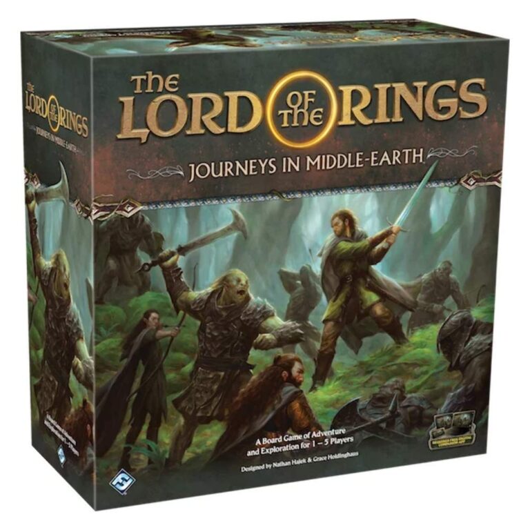 Amazon The Lord Of The Rings Strategy Board Game Cooperative Adventure For 1 5 Players Ages 14 60 Minute Playtime By Fantasy Flight Games Toys Games